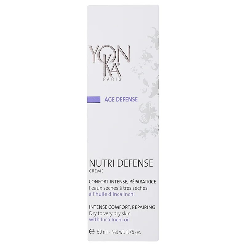 Yon-Ka Age Defense Nutri intenzív megújító krém száraz és nagyon száraz bőrre 50 ml