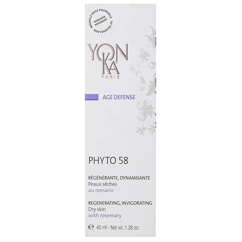 Yon-Ka Age Defense Phyto 58 regeneráló éjszakai krém száraz bőrre 40 ml