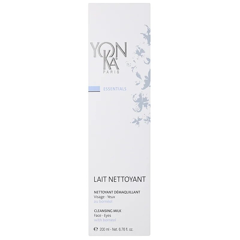 Yon-Ka Essentials Cleansing Milk tisztító és sminkeltávolító tej az arcra és a szemekre 200 ml
