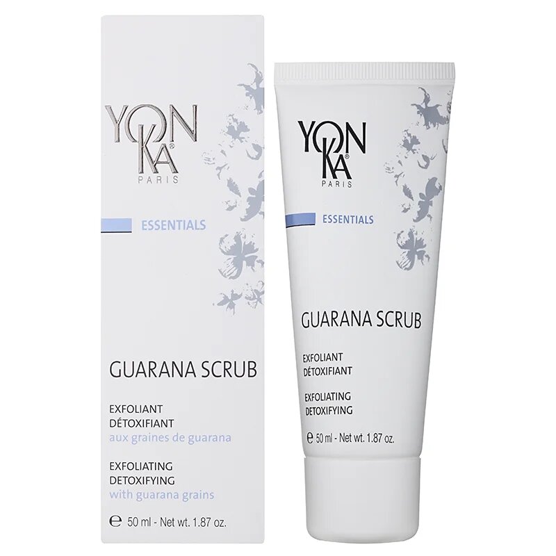 Yon-Ka Essentials Guarana Scrub arcpeeling méregtelenítő hatással 50 ml