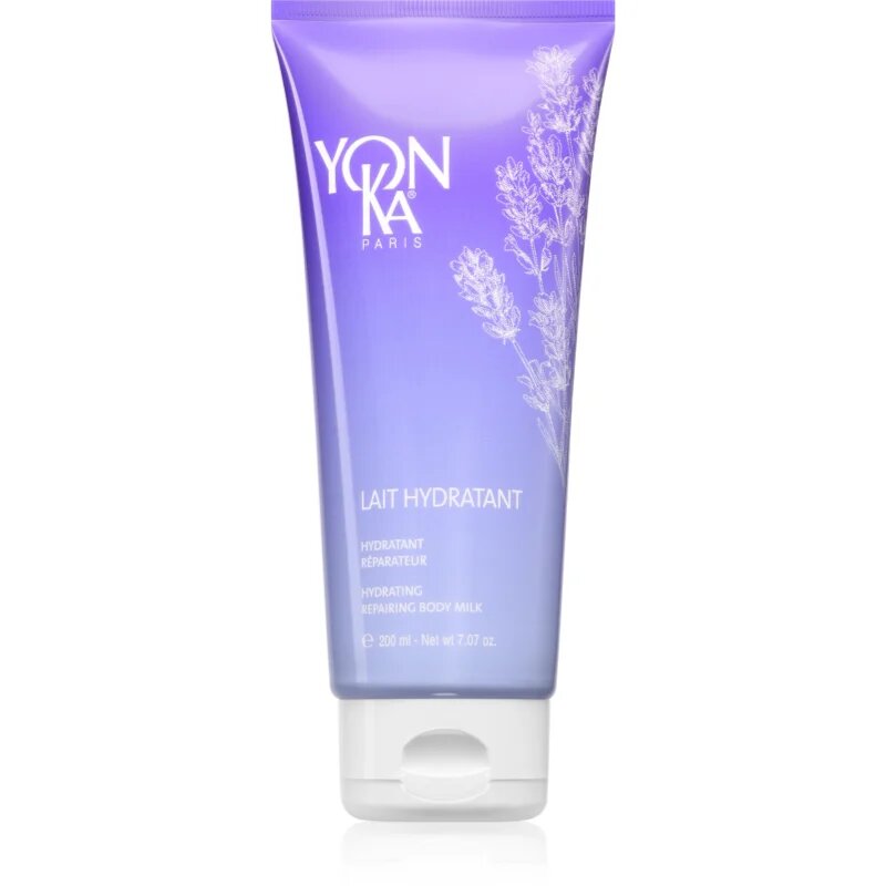 Yon-Ka Lait Hydratant Hydrating Repairing Body Milk hidratáló testápoló tej levendula illatú 200 ml