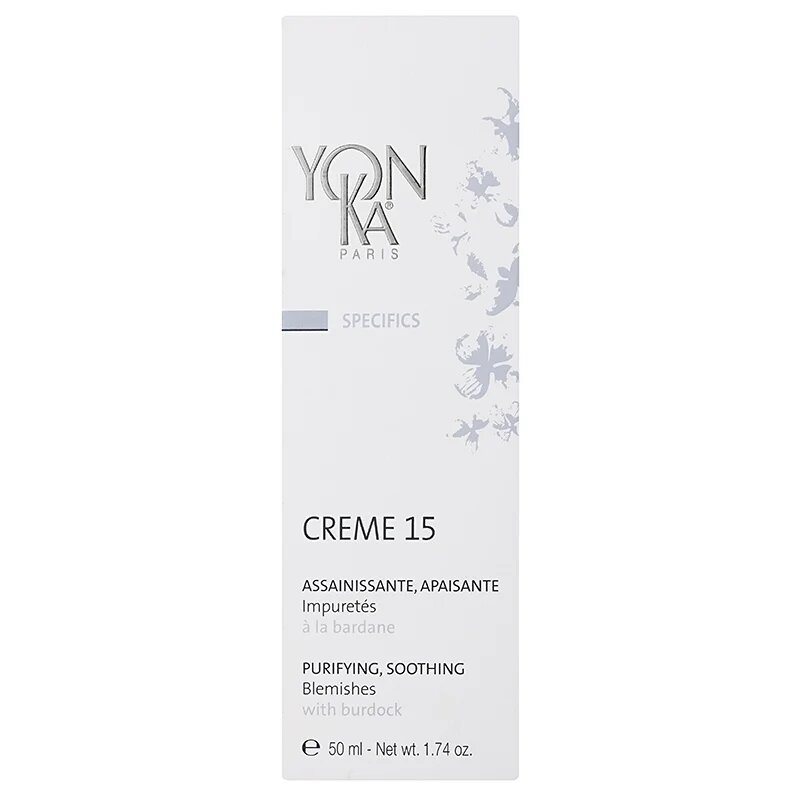 Yon-Ka Specifics Creme 15 nyugtató krém a bőrhibákra 50 ml