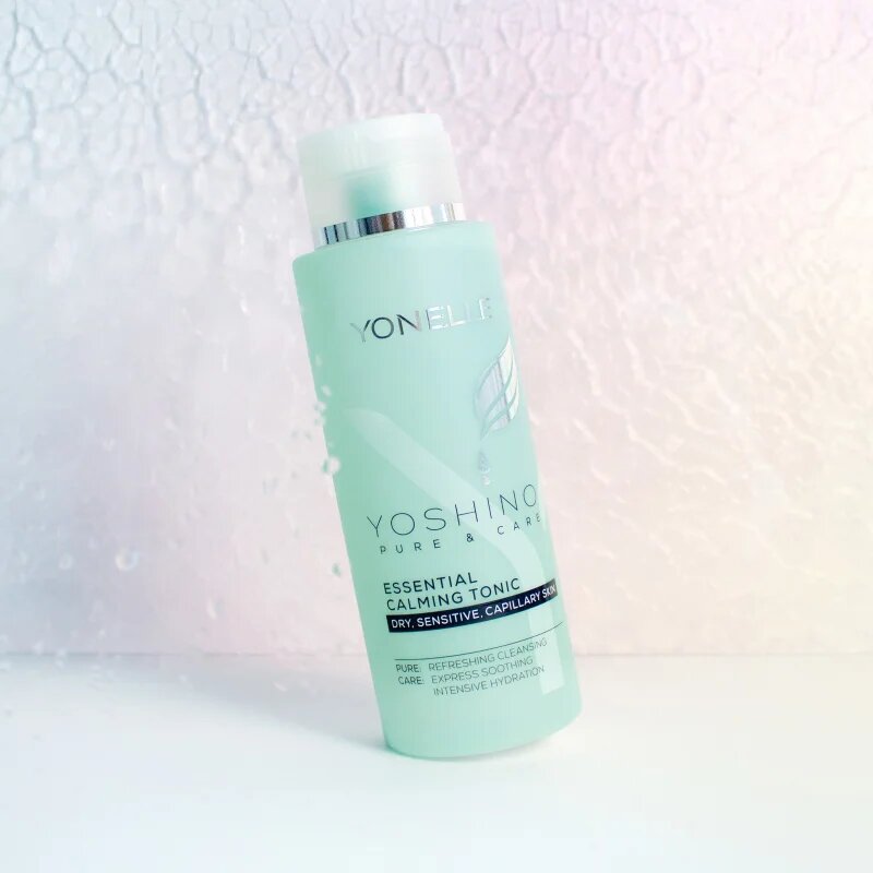 Yonelle Yoshino Pure&Care nyugtató tonik az érzékeny vörösödésre hajlamos bőrre 400 ml
