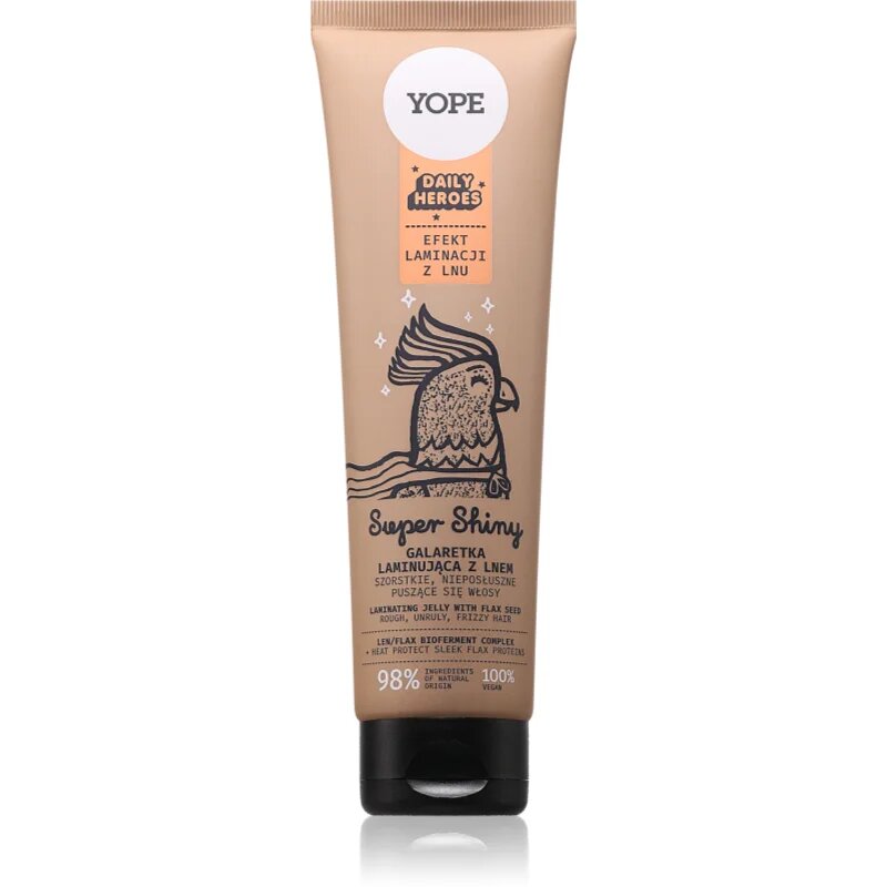 Yope Daily Heroes Super Shiny gél hajra 140 ml