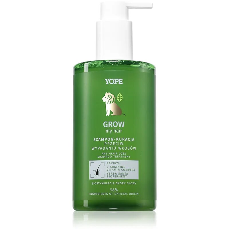 Yope Grow My Hair hajhullás elleni sampon 300 ml