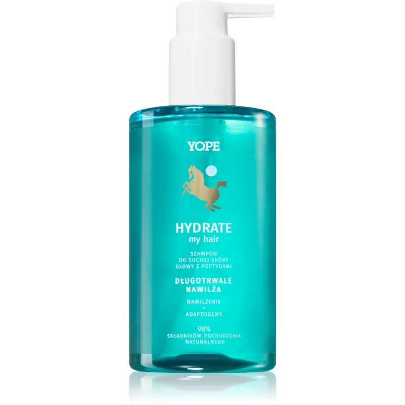 Yope HYDRATE my hair hidratáló sampon száraz viszkető fejbőrre 300 ml