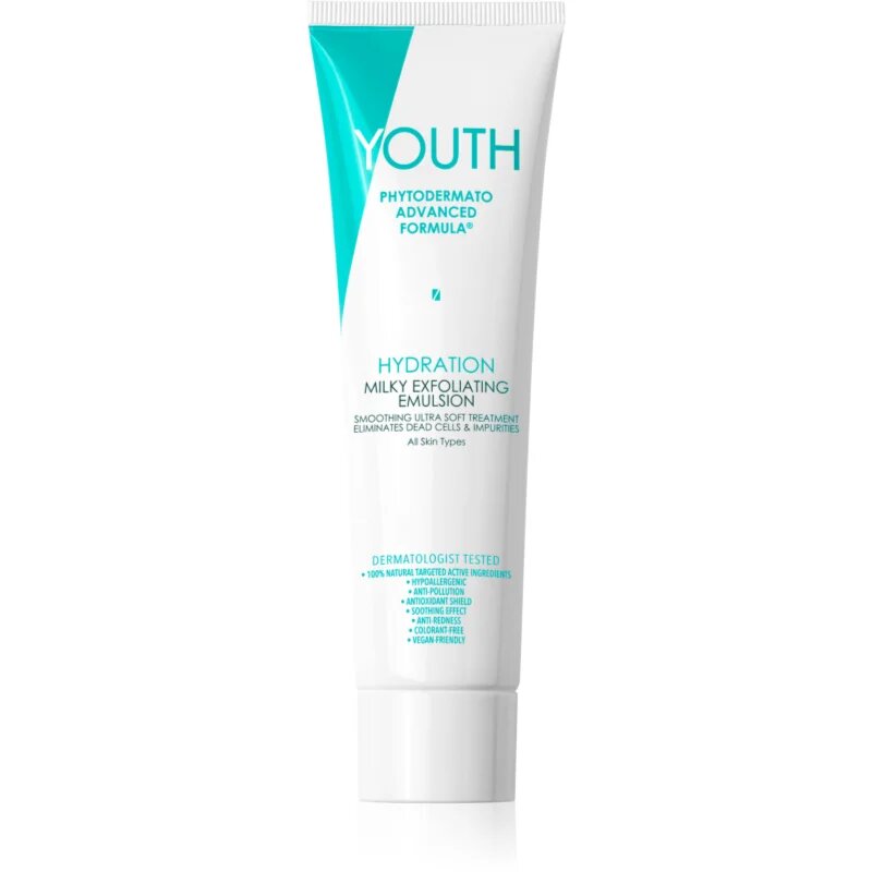 YOUTH Hydration Milky Exfoliating Emulsion hámlasztó tisztító emulzió 100 ml