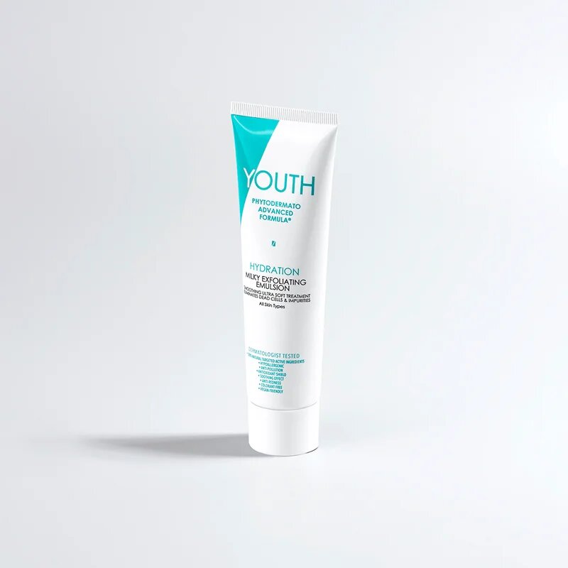 YOUTH Hydration Milky Exfoliating Emulsion hámlasztó tisztító emulzió 100 ml