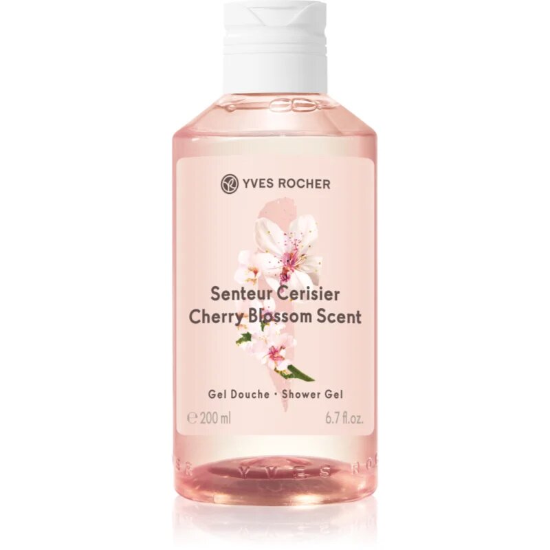 Yves Rocher Cherry Blossom tusfürdő gél 200 ml