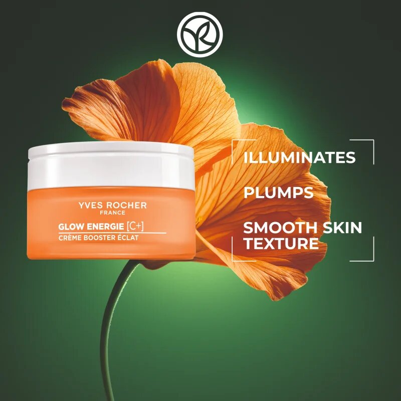 Yves Rocher Glow Energie élénkítő krém a bőr feszességéért 50 ml