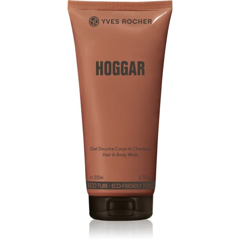 Yves Rocher Hoggar tusfürdő gél testre és hajra uraknak 200 ml