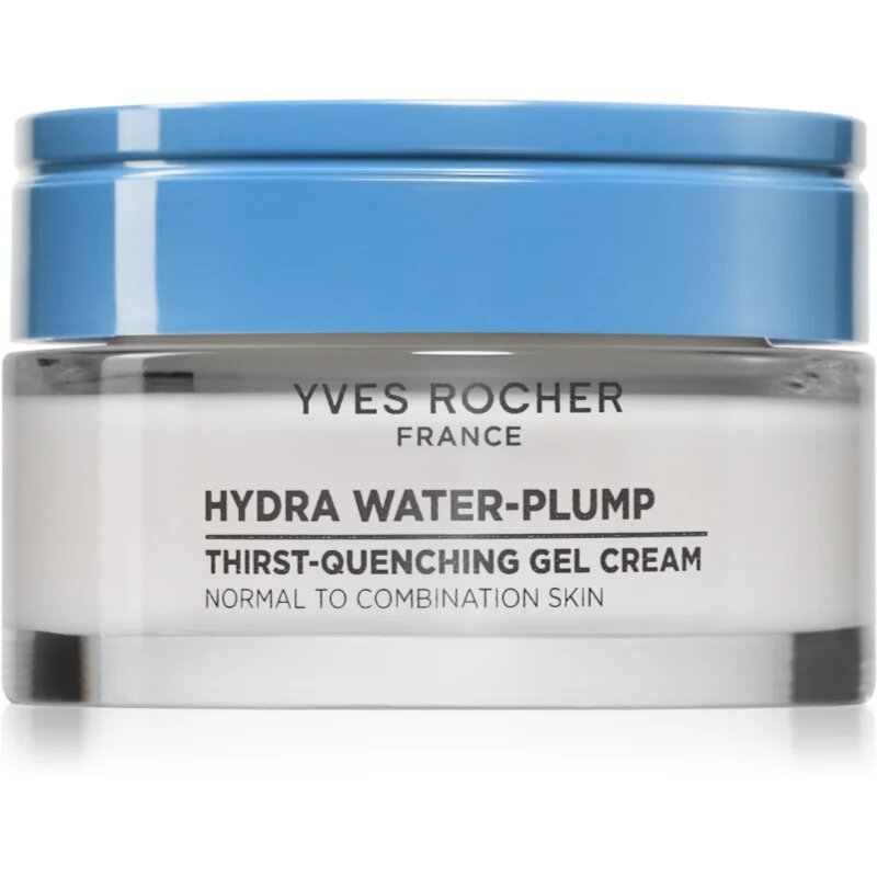 Yves Rocher Hydra Water-Plump hidratáló géles krém normál és kombinált bőrre 50 ml