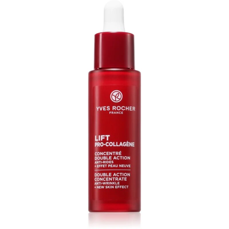 Yves Rocher LIFT PRO-COLLAGÈNE koncentrált szérum a bőr kisimításáért és a pórusok minimalizásáért 30 ml