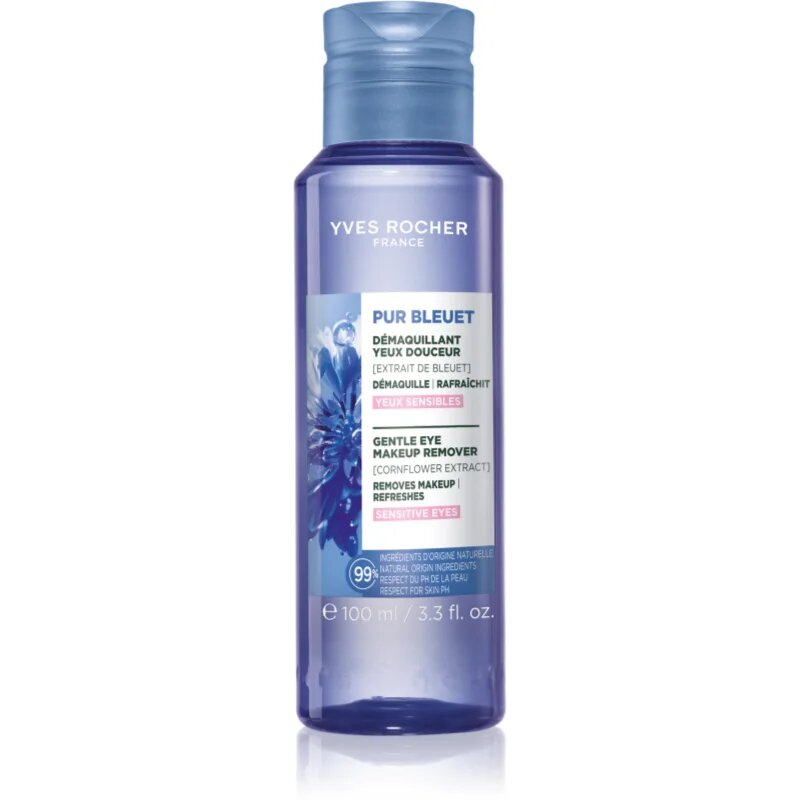 Yves Rocher Pur Bleuet finom szemlemosó érzékeny szemre 100 ml