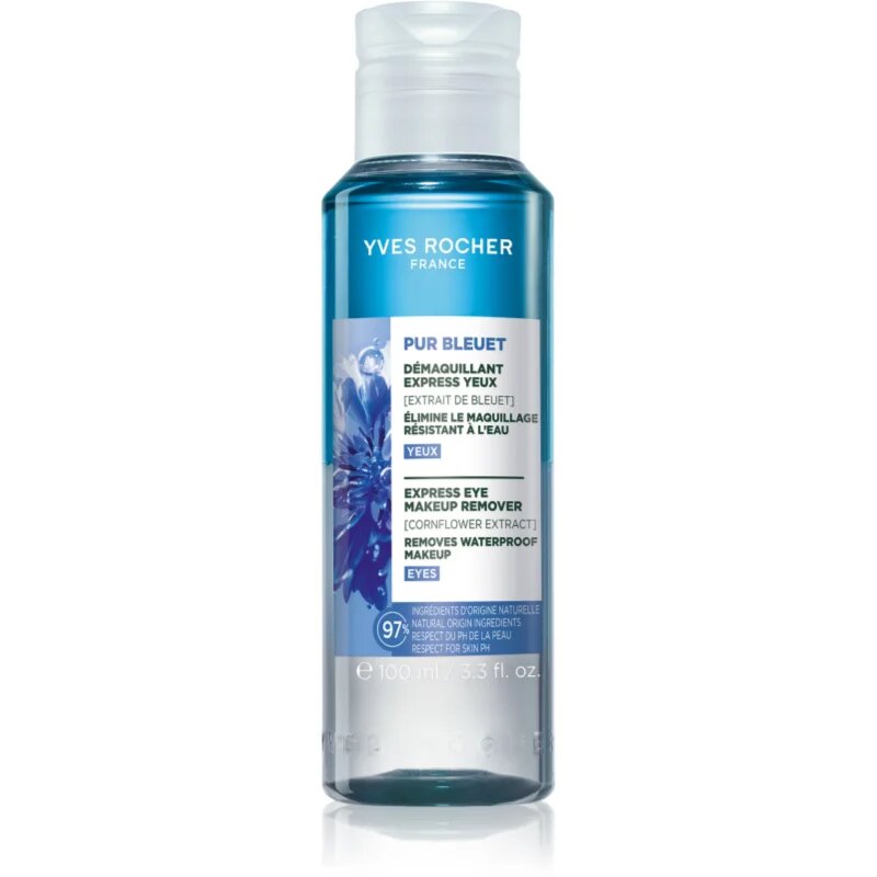 Yves Rocher Pur Bleuet kétfázisú szemfestéklemosó 100 ml