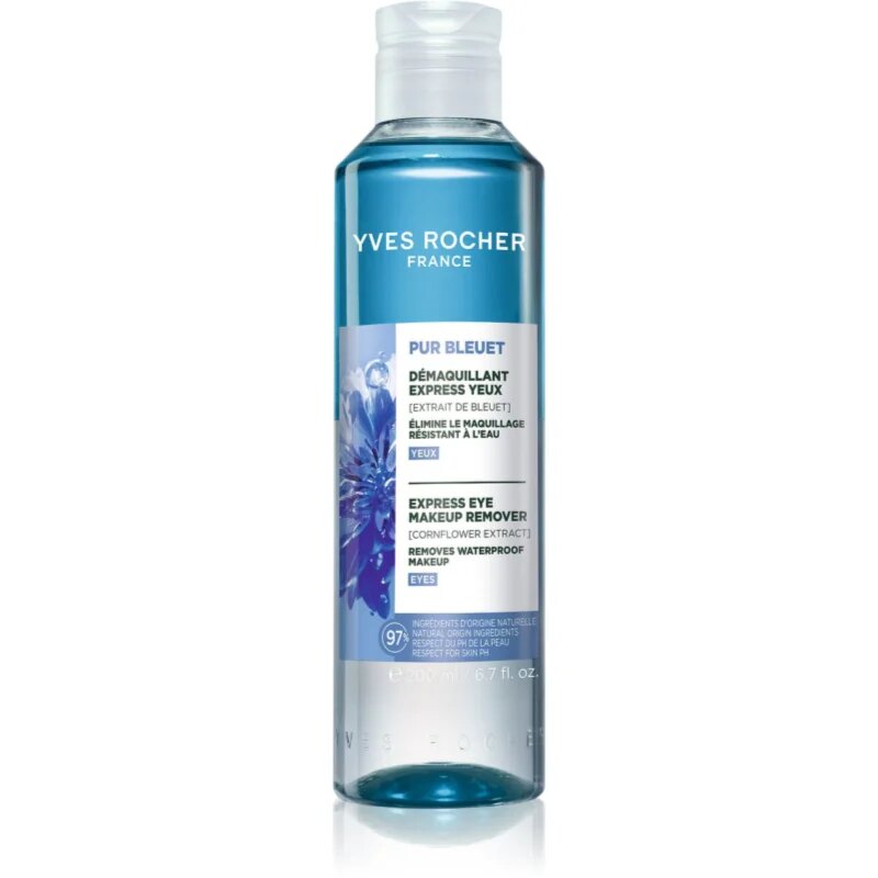 Yves Rocher Pur Bleuet kétfázisú szemfestéklemosó 200 ml