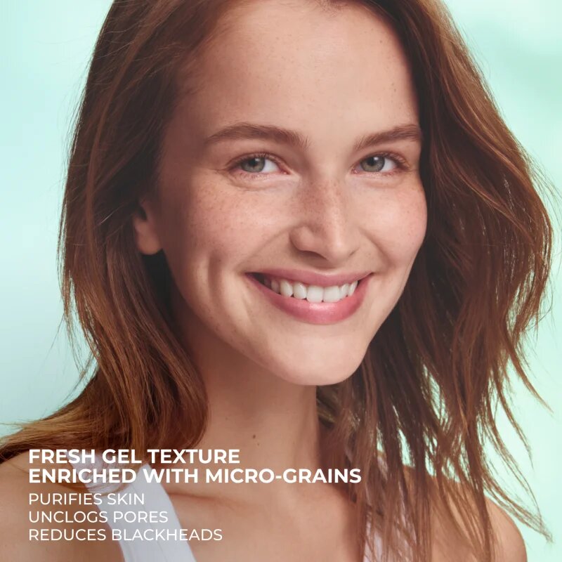 Yves Rocher Pure Menthe lágy tisztító gél peeling hatással 125 ml
