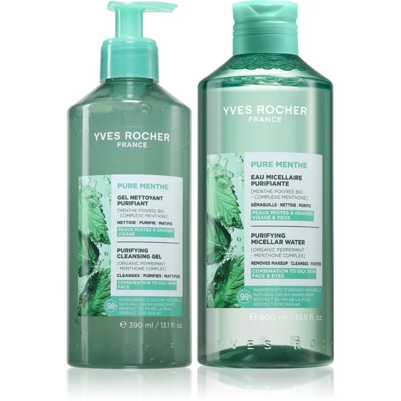 Yves Rocher Pure Menthe szett az arcra