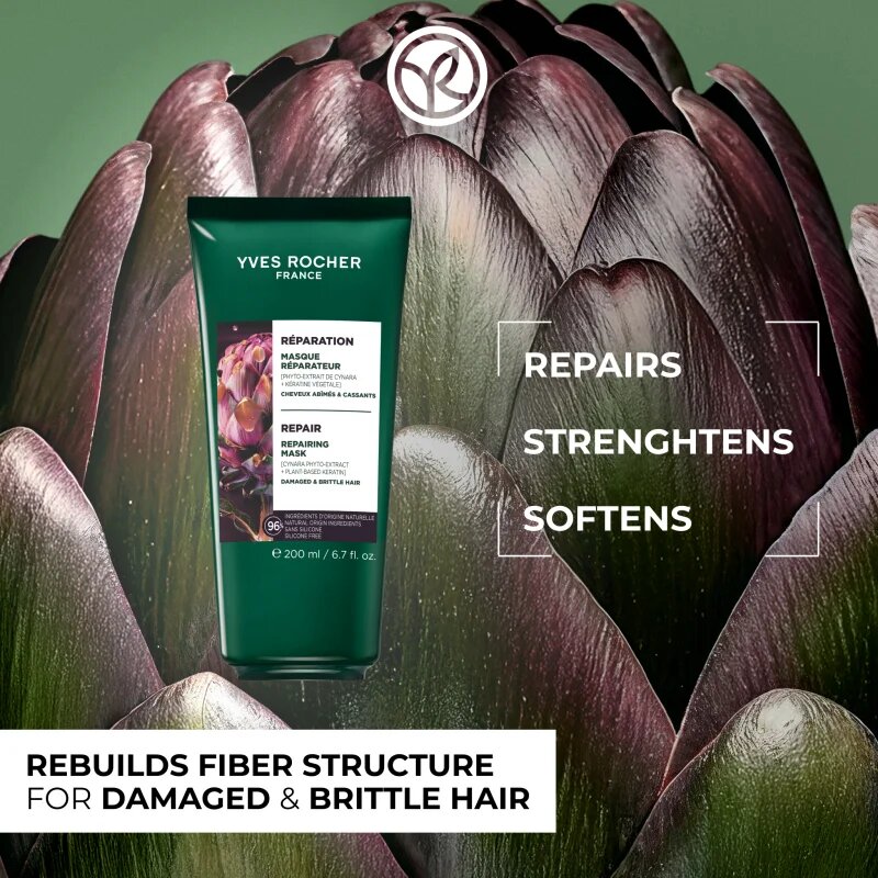 Yves Rocher Réparation regeneráló hajmasz 200 ml