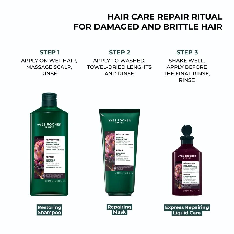 Yves Rocher Réparation regeneráló sampon 100 ml