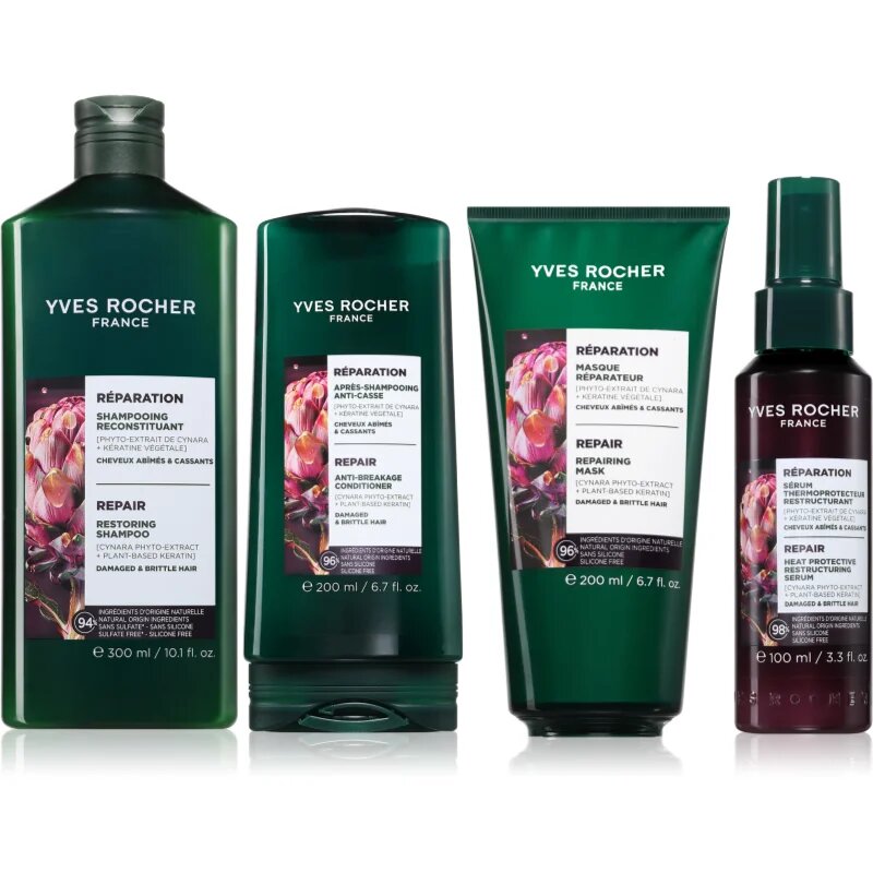 Yves Rocher Réparation szett hajra