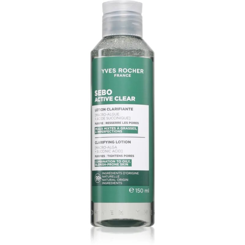 Yves Rocher Sebo Active Clear tisztító tonik 150 ml