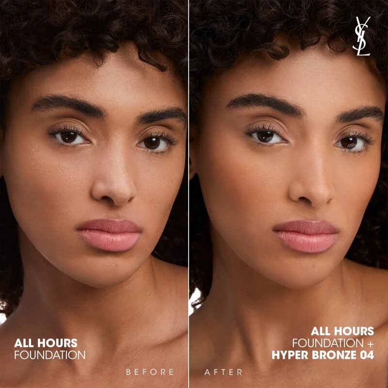 Yves Saint Laurent All Hours Bronzer bronzosító hölgyeknek 04 Warm Sandalwood 75 g