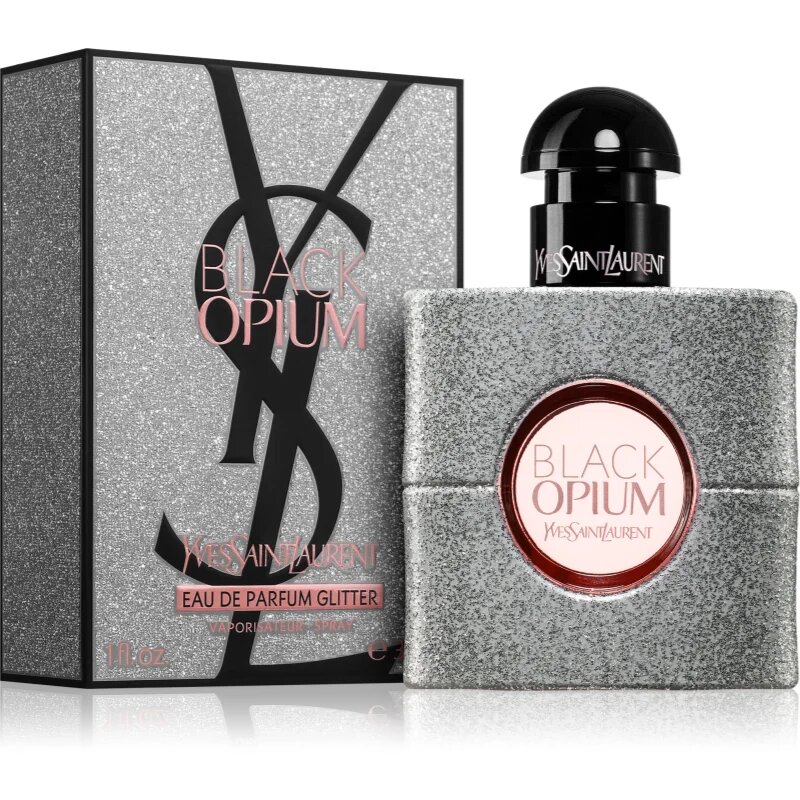 Yves Saint Laurent Black Opium Glitter Eau de Parfum hölgyeknek 30 ml