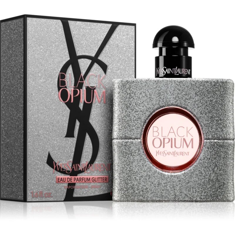 Yves Saint Laurent Black Opium Glitter Eau de Parfum hölgyeknek 50 ml