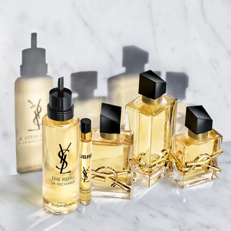 Yves Saint Laurent Libre Eau de Parfum utántöltő hölgyeknek Refill 100 ml