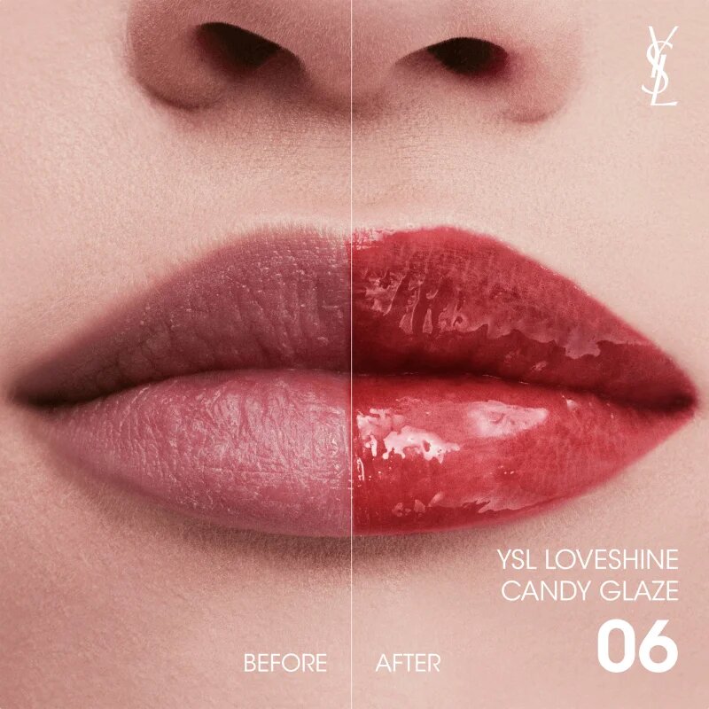 Yves Saint Laurent Loveshine Candy Glaze hidratáló ajakfény hölgyeknek 6 Burgundy Temptation 3.2 g