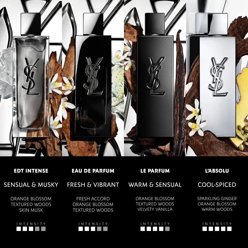Yves Saint Laurent MYSLF EDT Intense Eau de Toilette intense uraknak 100 ml