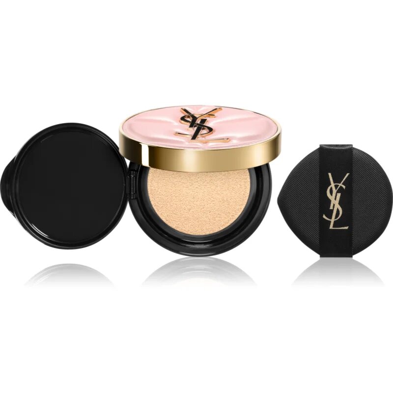 Yves Saint Laurent Skin Affair Soft Glow Cushion Foundation alapozó sminkszivaccsal árnyalat LC1.5 14 g