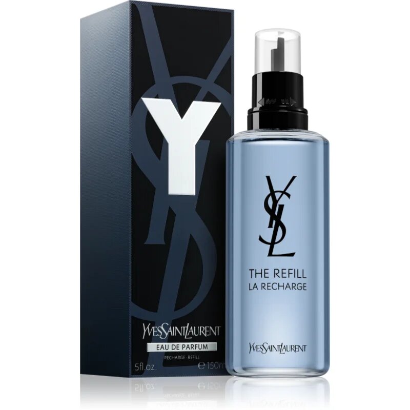 Yves Saint Laurent Y Eau de Parfum utántöltő uraknak Refill 150 ml