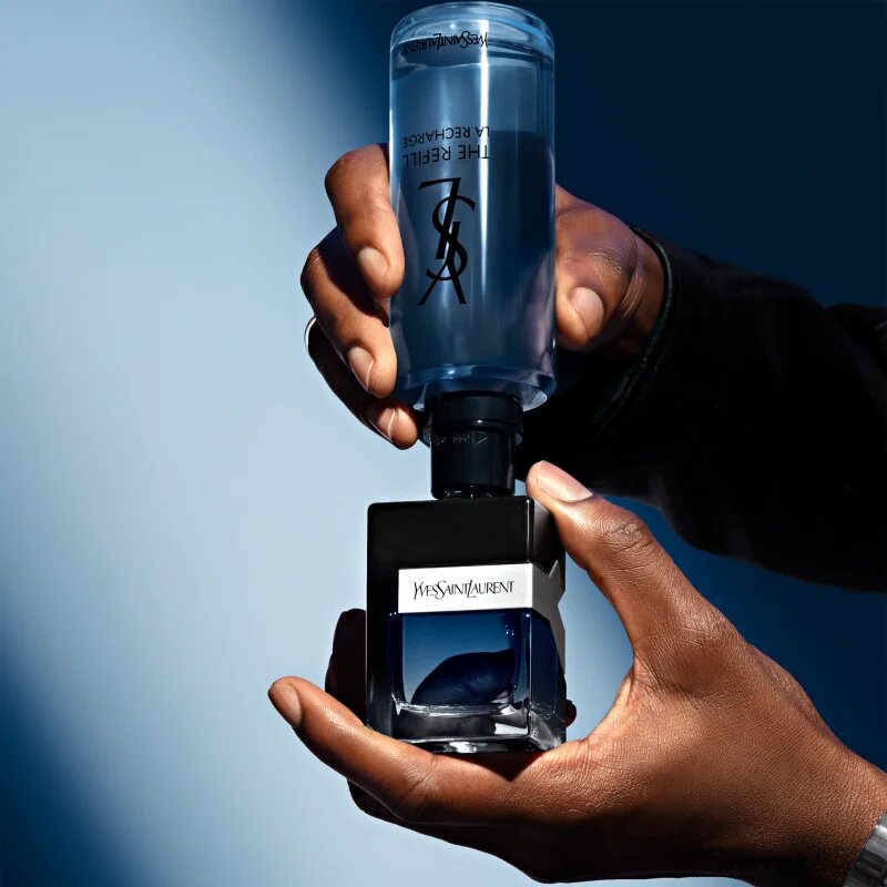 Yves Saint Laurent Y Eau de Parfum utántöltő uraknak Refill 150 ml