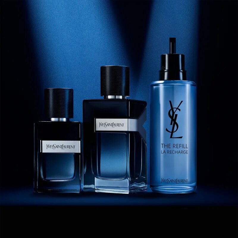 Yves Saint Laurent Y Eau de Parfum utántöltő uraknak Refill 150 ml
