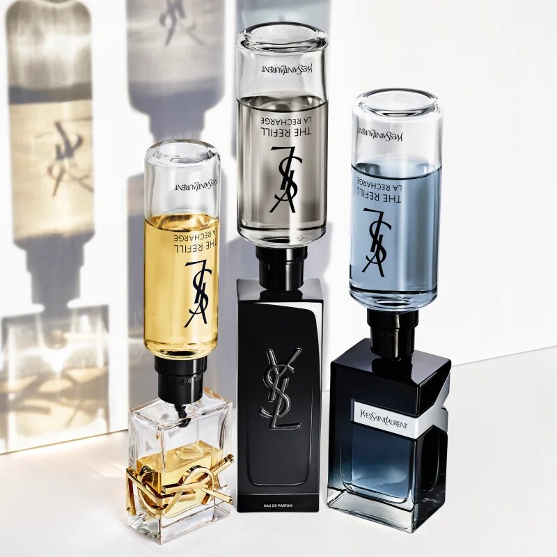 Yves Saint Laurent Y Eau de Parfum utántöltő uraknak Refill 150 ml