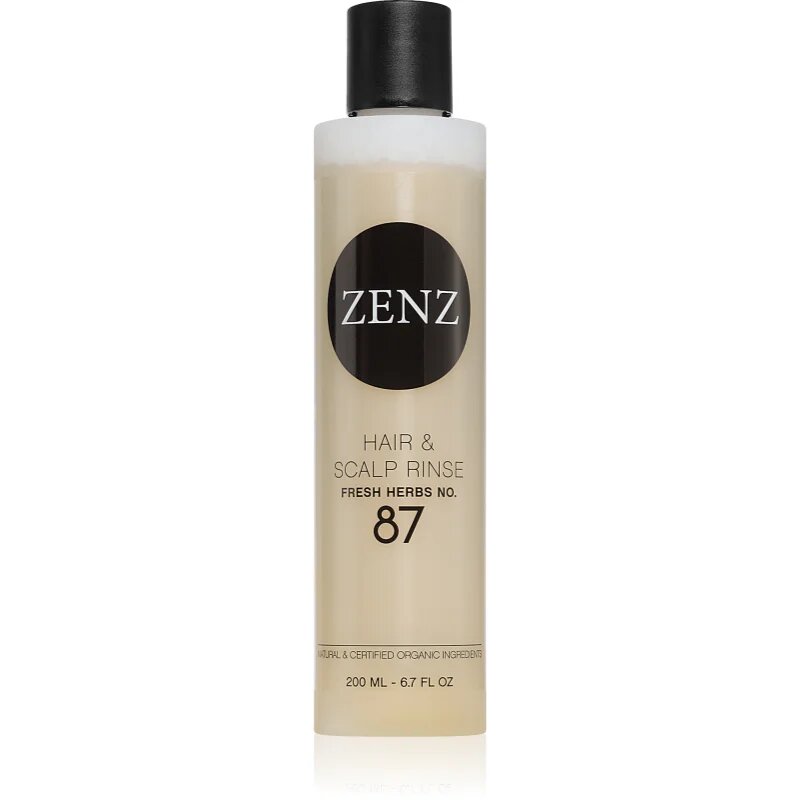ZENZ Organic Fresh Herbs No. 87 intenzív ápolás a fej bőrsejtjeinek megújítására 200 ml