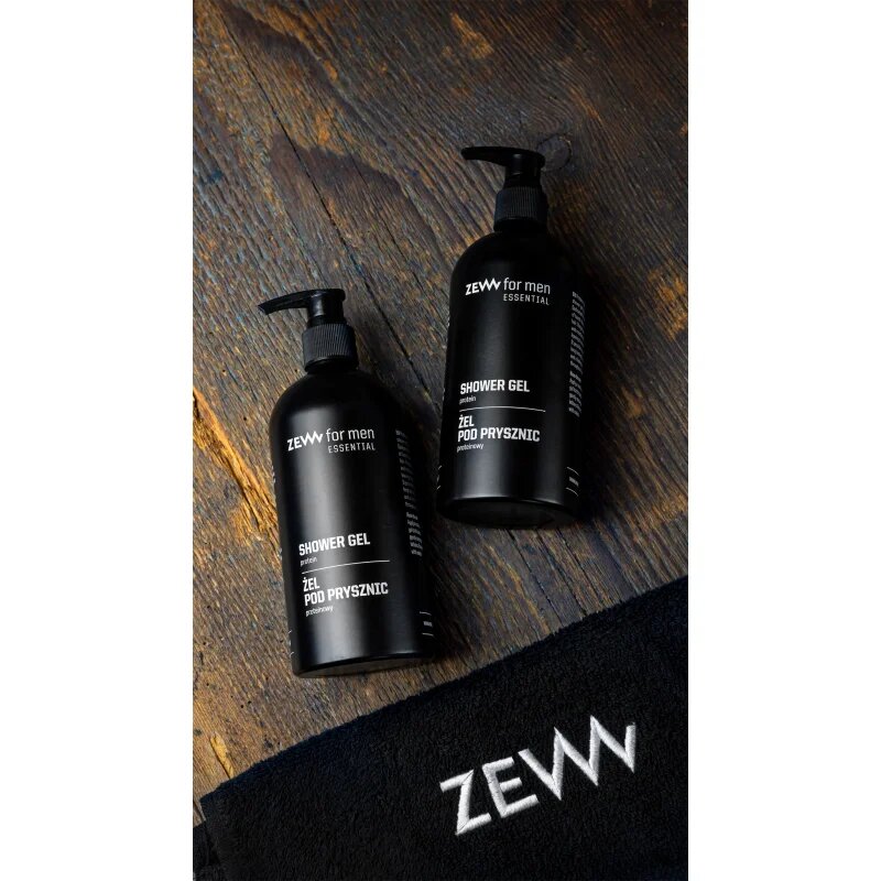 Zew For Men BODY WASH protein shower gel tusfürdő gél uraknak 400 ml