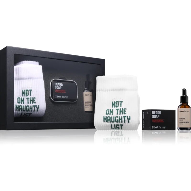 Zew For Men GIFTSET Not Naughty Lumberjack set – with Beard Soap ajándékszett uraknak