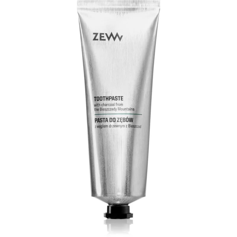 Zew For Men TOOTHPASTE with charcoal no fluoride fogkrém fluoridmentes 80 ml