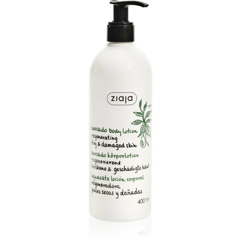 Ziaja Avocado regeneráló testápoló tej 400 ml