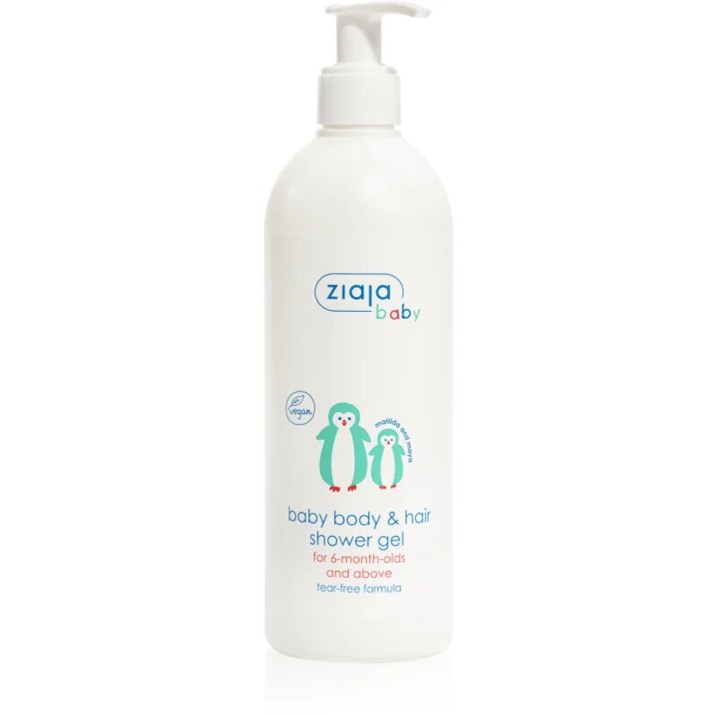 Ziaja Baby tusfürdő gél testre és hajra 2 az 1-ben 400 ml