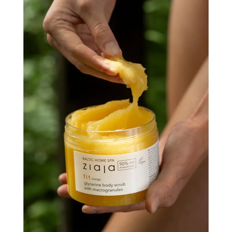 Ziaja Baltic Home Spa Fit Mango durvaszemcsés peeling glicerinnel 300 ml