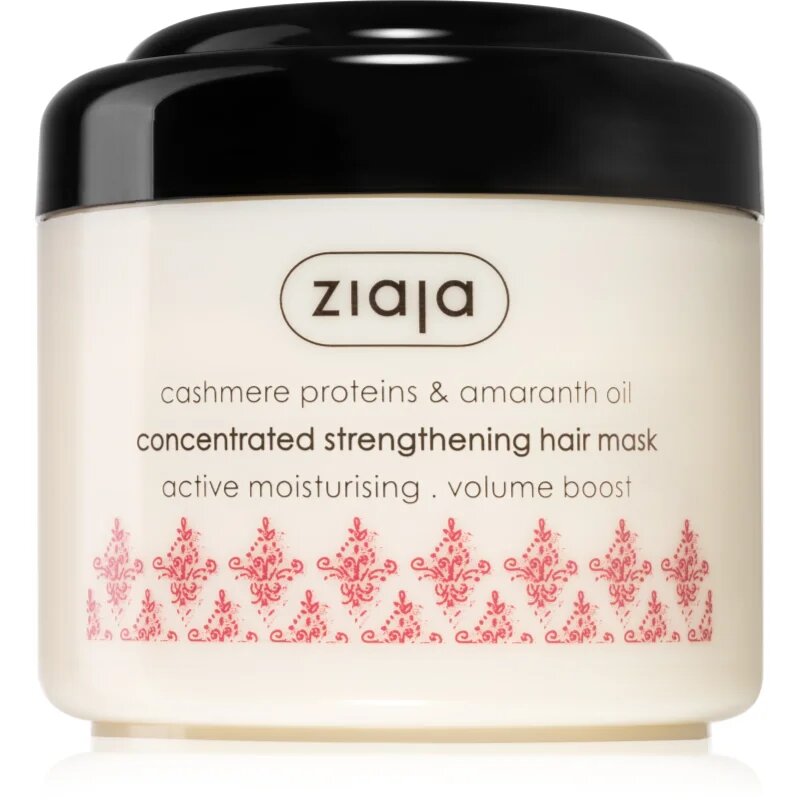Ziaja Cashmere erősítő maszk száraz károsult hajra 200 ml