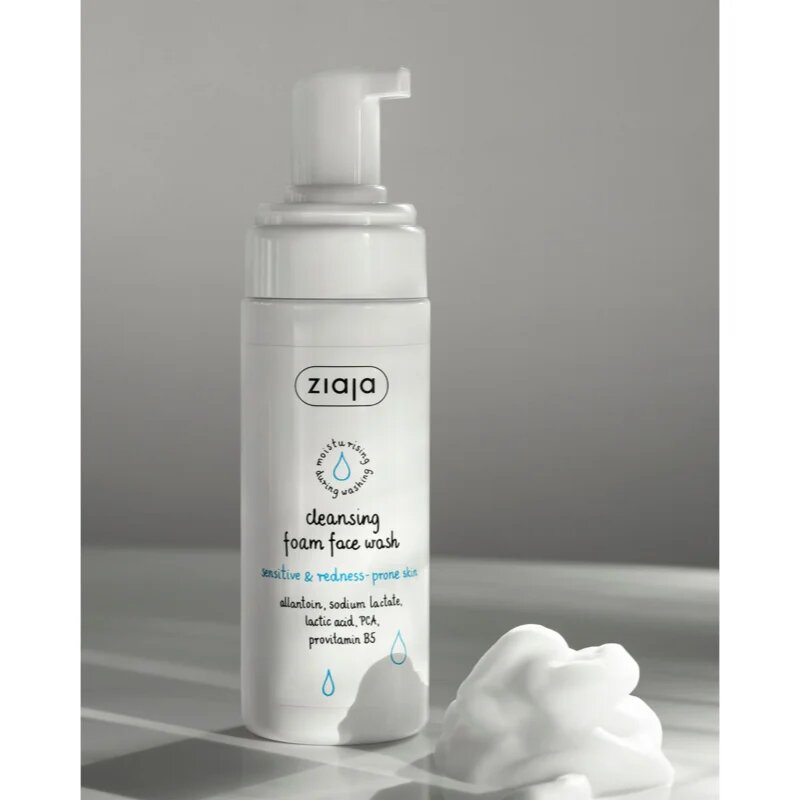 Ziaja Cleansing tisztító hab az érzékeny vörösödésre hajlamos bőrre 150 ml