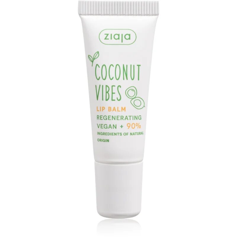 Ziaja Coconut Vibes ajakbalzsam regeneráló hatással 10 ml