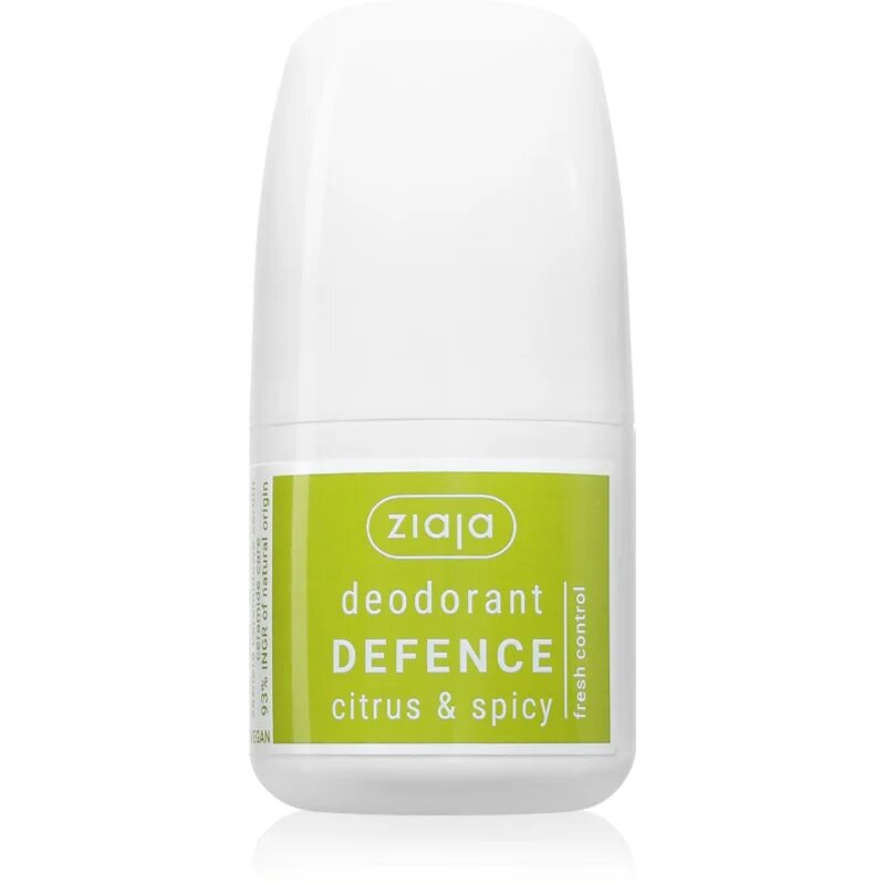 Ziaja Deodorant Defence dezodor roll-on illatok Citrus & Spicy 60 ml