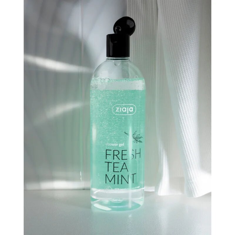 Ziaja Fresh Tea Mint felfrissítő tusfürdő gél 500 ml