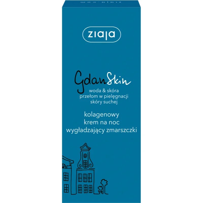 Ziaja Gdan Skin éjszakai krém kollagénnel 50 ml